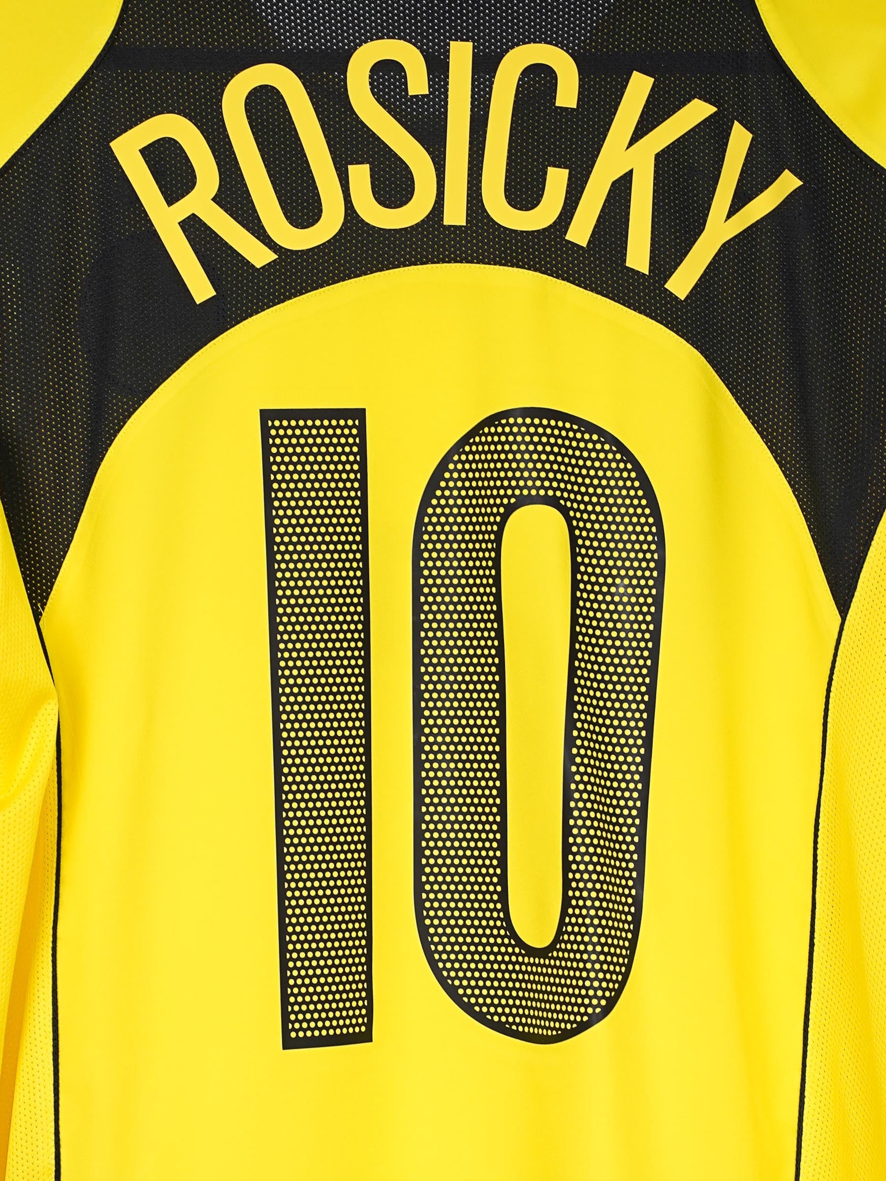 Borussia Dortmund Home Shirt 2004/5 Rosicky 10 (XL)