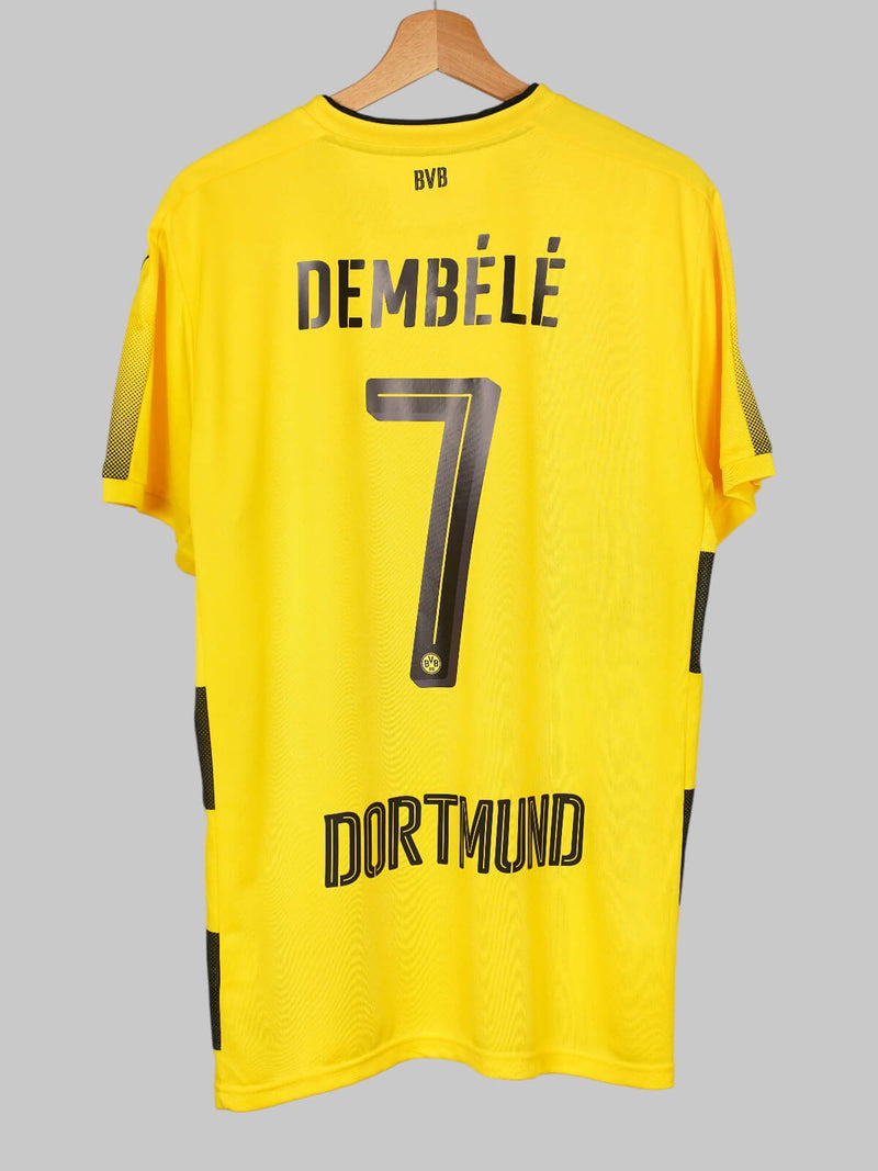 Borussia Dortmund Home Shirt 2017/18 Dembele 7 (L)