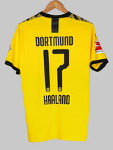 Borussia Dortmund Home Shirt 2019/20 Haaland 17 (L)