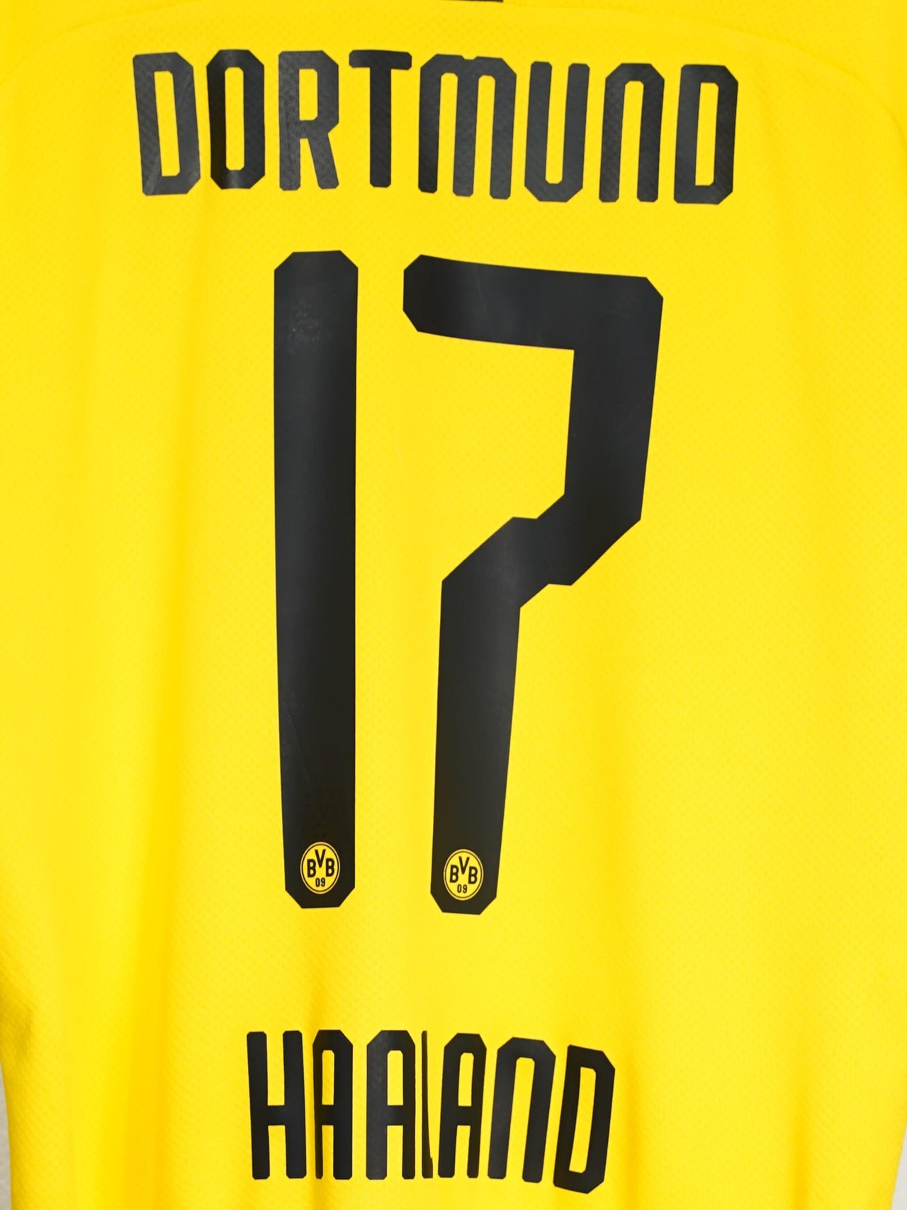 Borussia Dortmund Home Shirt 2019/20 Haaland 17 (M)