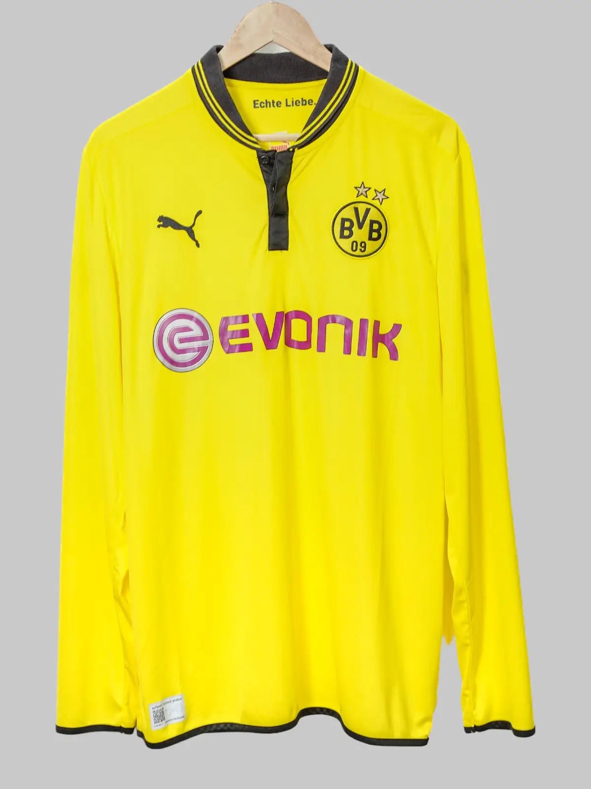Borussia Dortmund Home Shirt L/S 2012/13 Hummels 15 (XL)