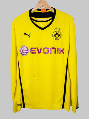 Borussia Dortmund Home Shirt L/S Signed 2013/14 (L)