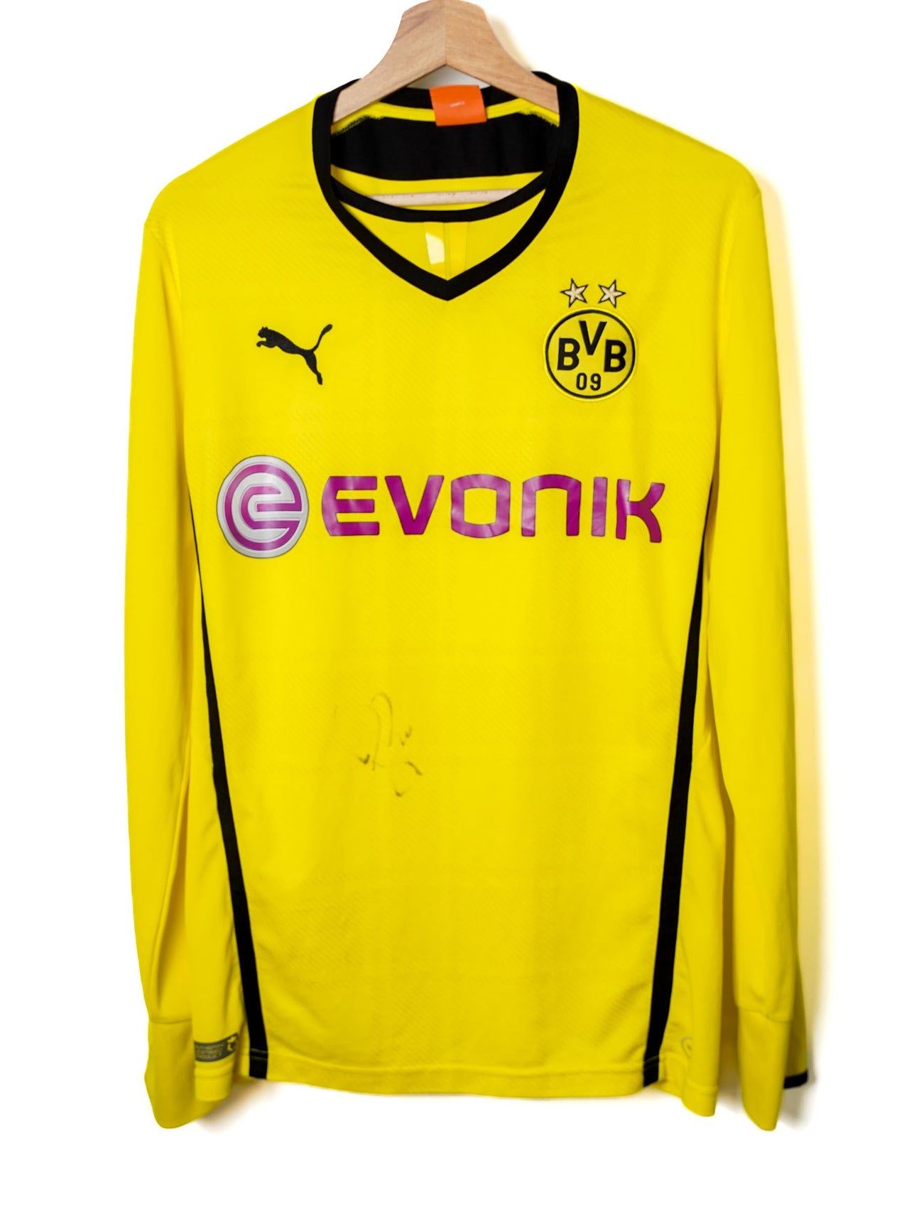 Borussia Dortmund Home Shirt L/S Signed 2013/14 (L)
