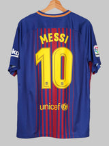 2017/18 Barcelona Messi #10 Home Shirt (L)