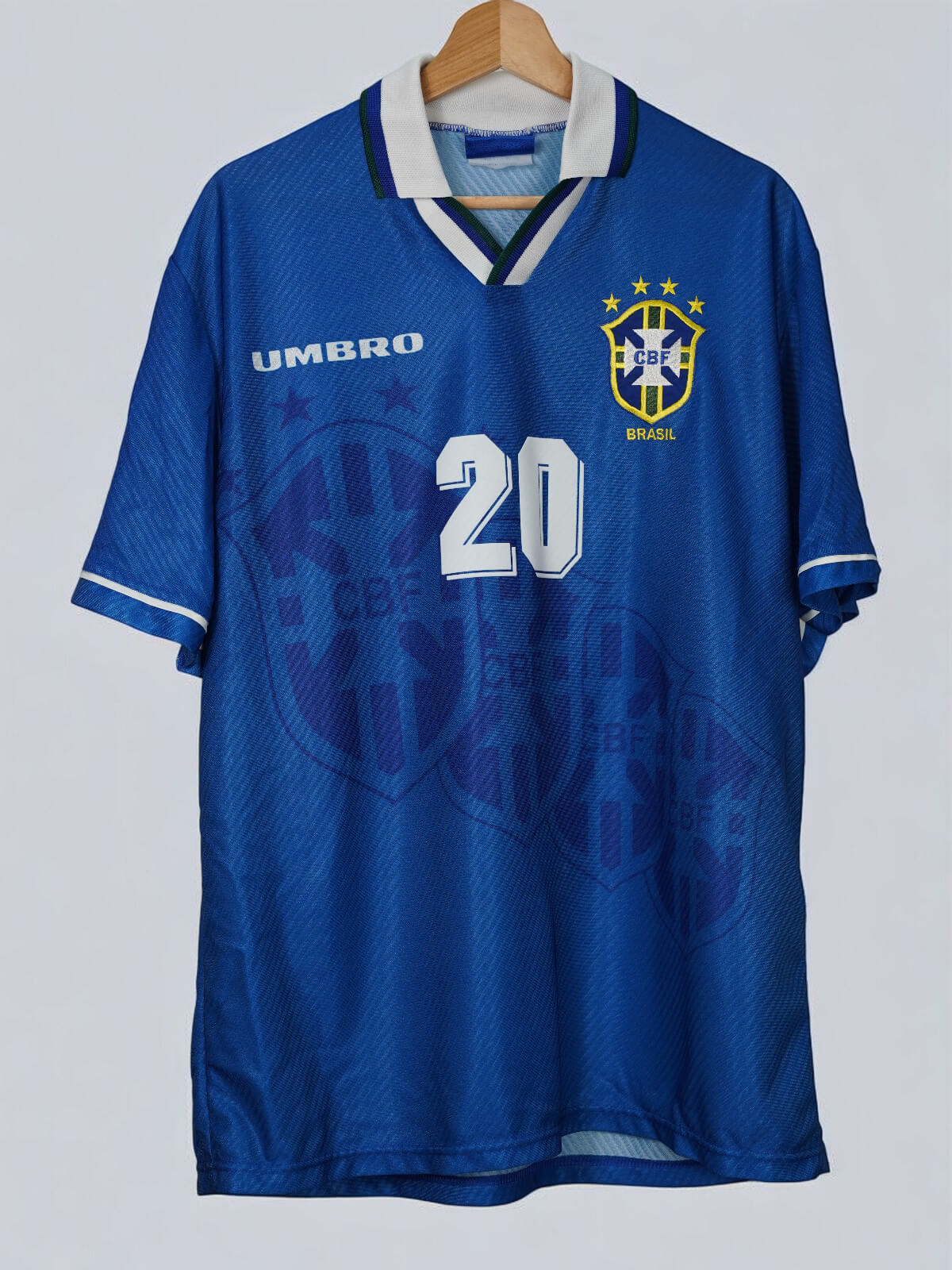 Brazil Away Shirt 1994/95 Ronaldo 20 (L)