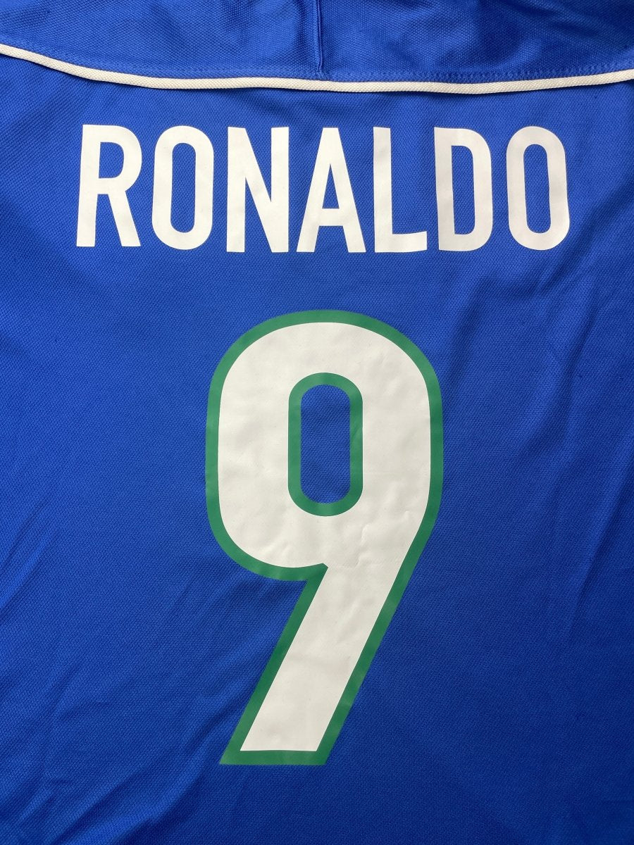 Brazil Away Shirt 1998/99 Ronaldo #9 - 9/10 - L