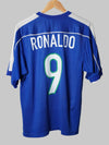 Camiseta de visitante de Brasil 1998/99 <tc>Ronaldo</tc> #9 (M)