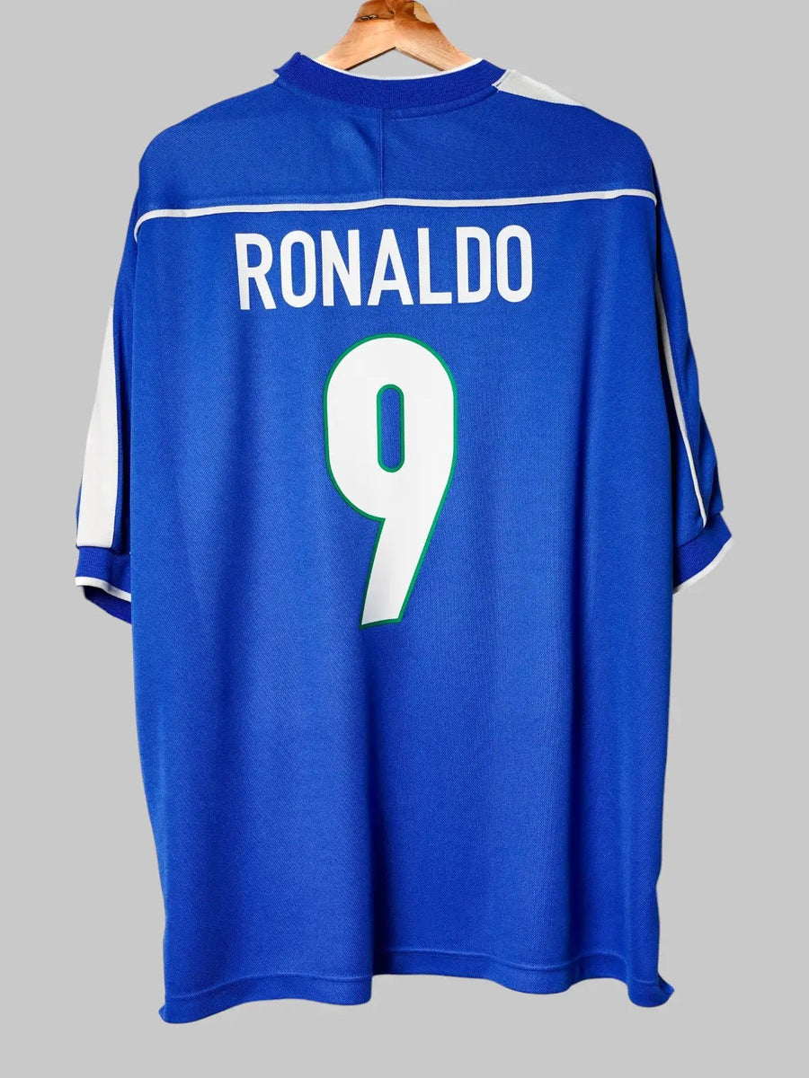 1998/99 Brazil Ronaldo #9 Away Shirt (L) Nike – First11