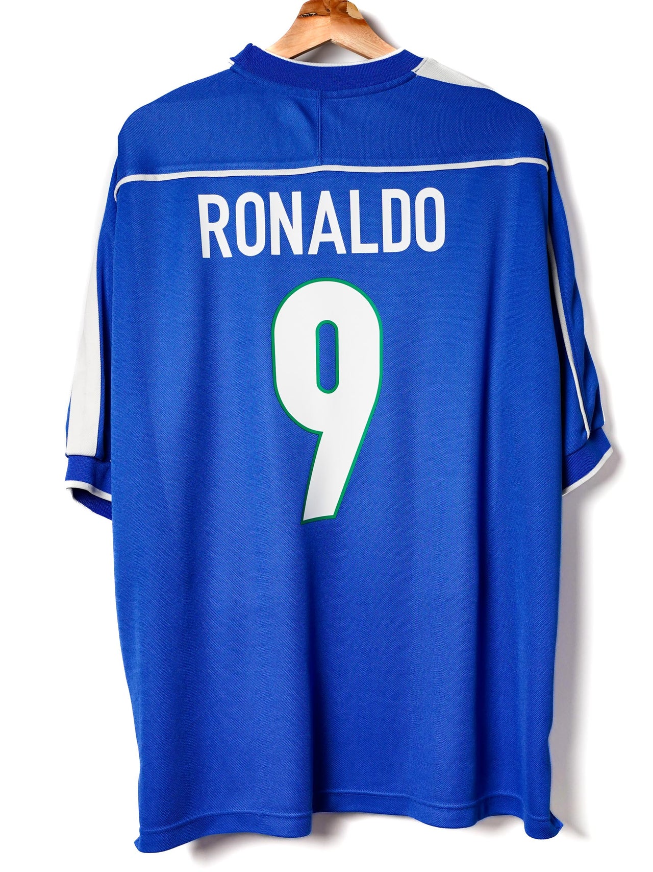 Brazil Away Shirt 1998/99 Ronaldo 9 (XL)