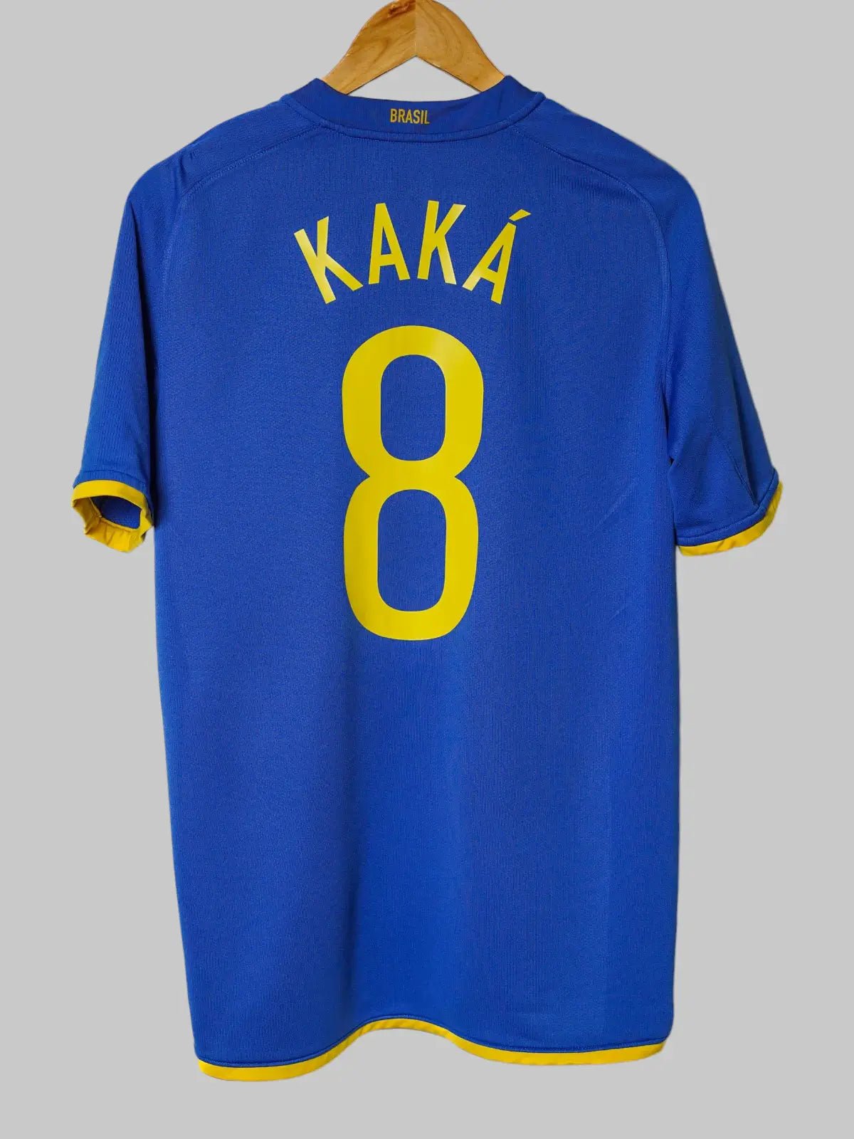 Brazil Away Shirt 2008/9 Kaka 8 (S)