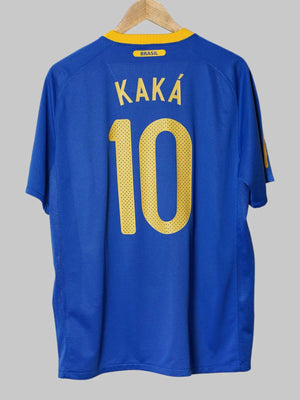 Brazil Away Shirt 2010/11 Kaka 10 (L)