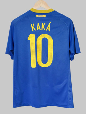 Brazil Away Shirt 2010/11 Kaka 10 (M)