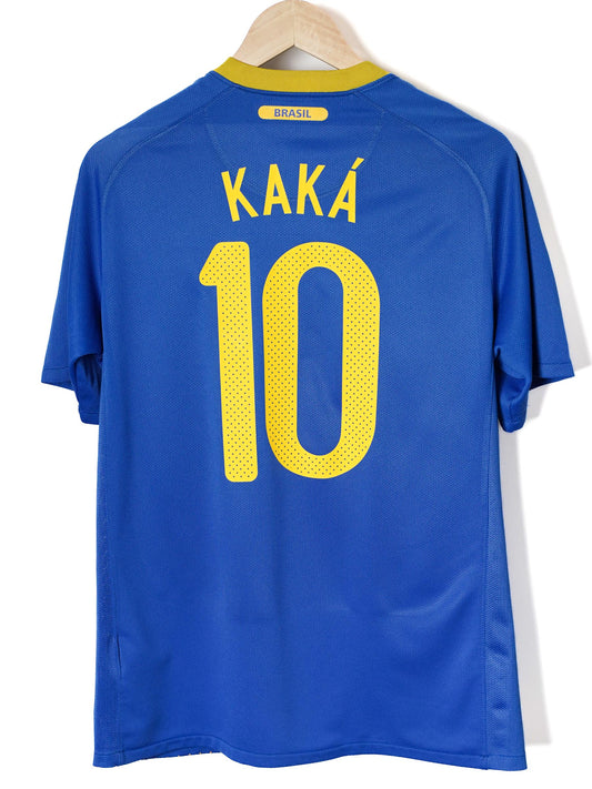 Brazil Away Shirt 2010/11 Kaka 10 (M)
