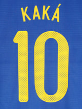 Brazil Away Shirt 2010/11 Kaka 10 (M)