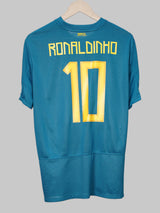 Brazil Away Shirt 2011/12 Ronaldinho 10 (L)