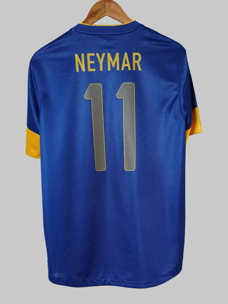 Brazil Away Football Shirt 2012/13 – Neymar – Size Medium – First11