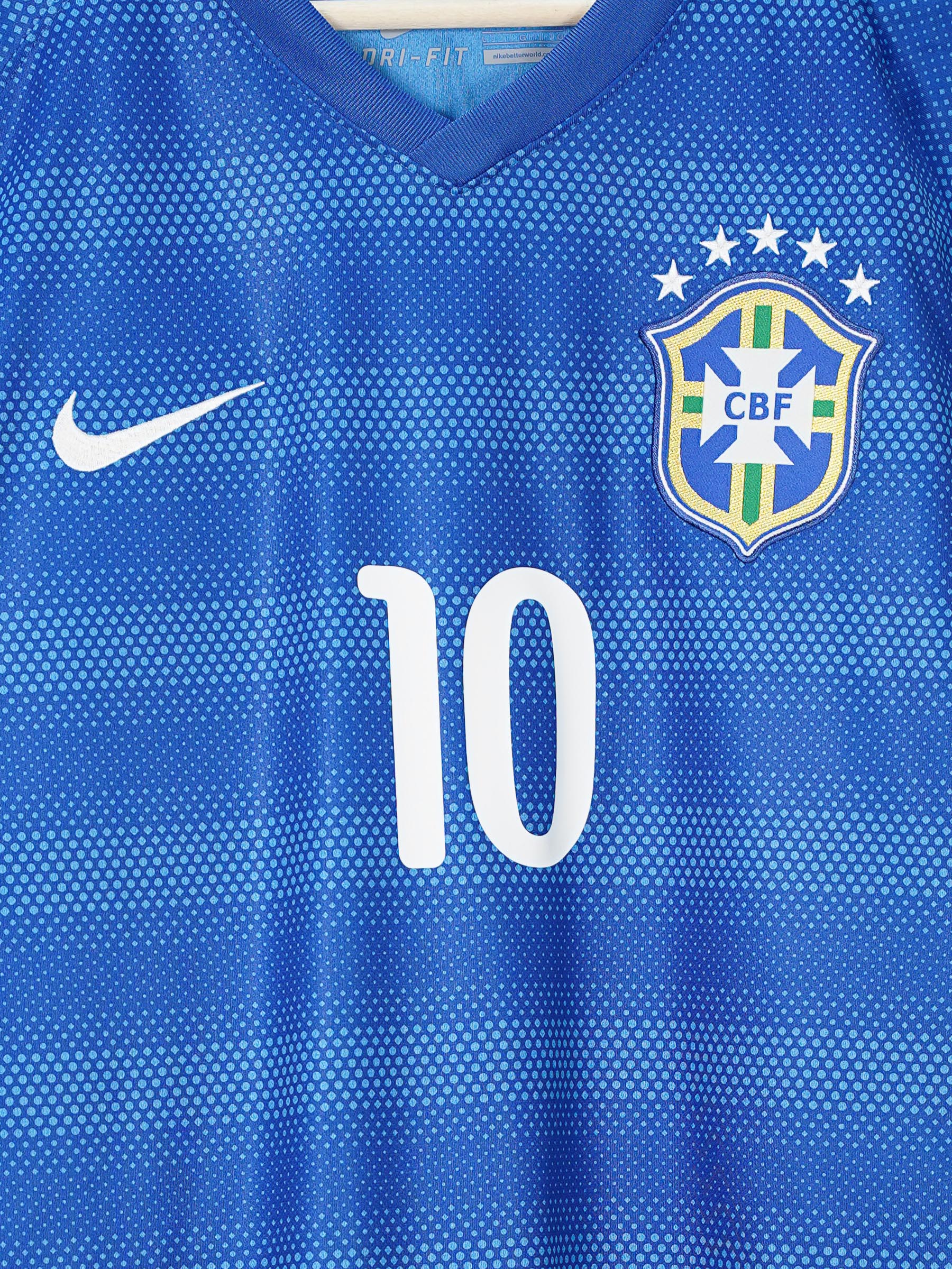 Brazil Away Shirt 2014/15 BNWT Neymar Jr 10 (L)