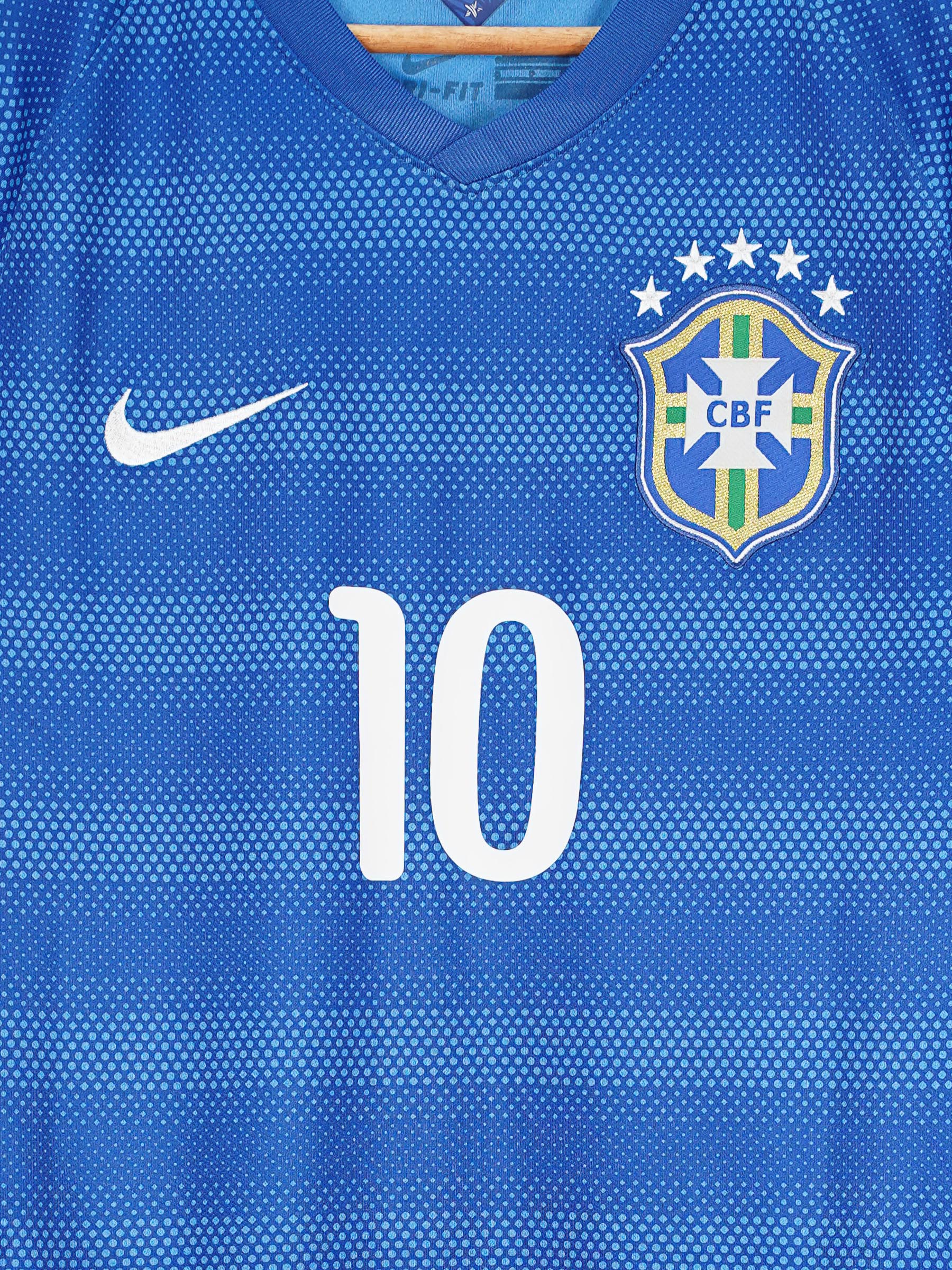 Brazil Away Shirt 2014/15 Neymar 10 (S)