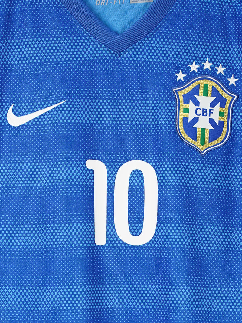 Brazil Away Shirt 2014/15 Neymar Jr 10 (L)