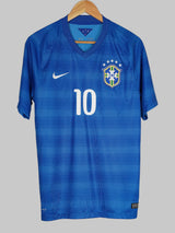 Brazil Away Shirt 2014/15 Neymar Jr 10 (M)
