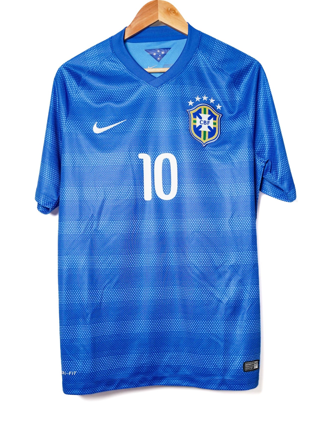 Brazil Away Shirt 2014/15 Neymar Jr 10 (M)