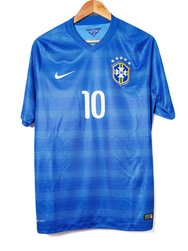 Brazil Away Shirt 2014/15 Neymar Jr 10 (M)