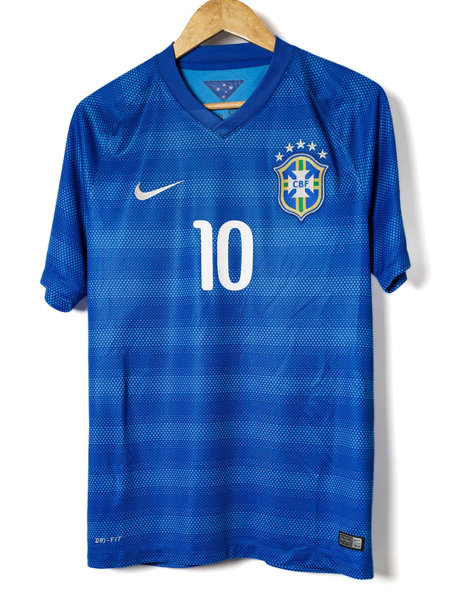 Brazil Away Shirt 2014/15 Neymar jr 10 (M)