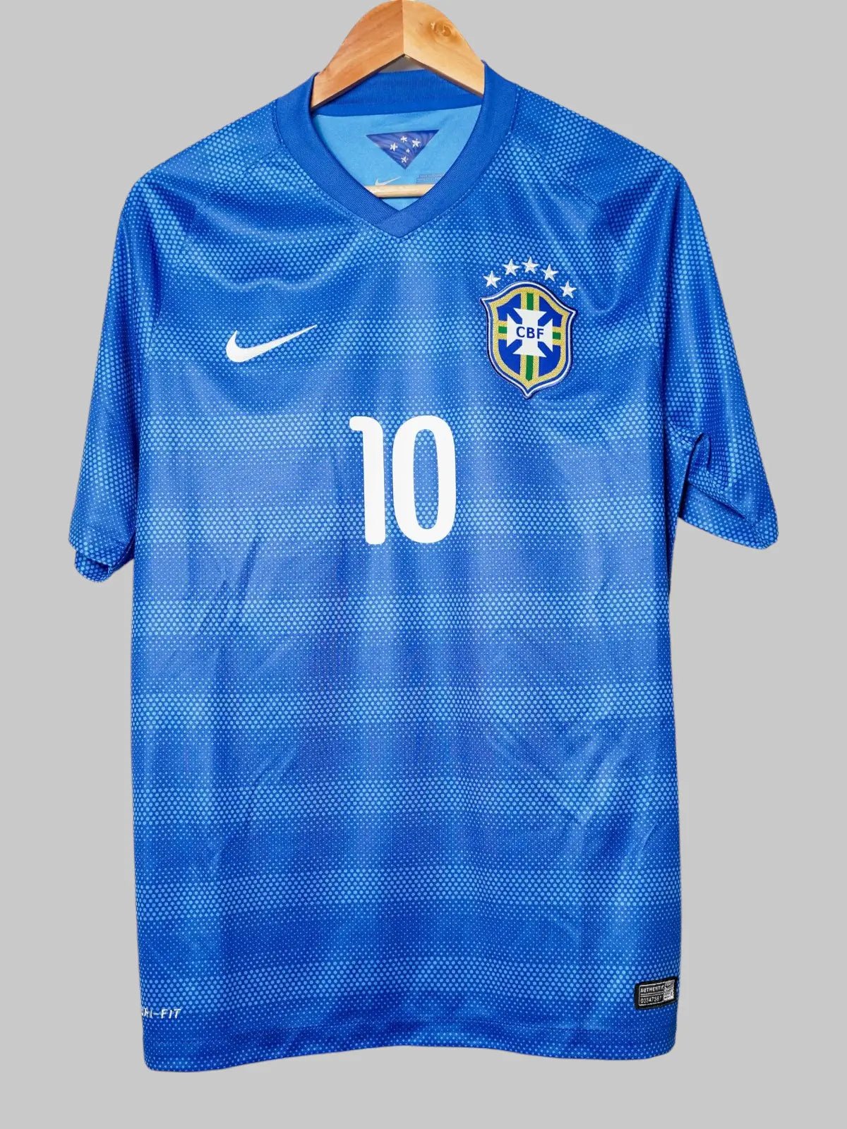 Brazil Away Shirt 2014/15 Neymar Jr 10 (M)