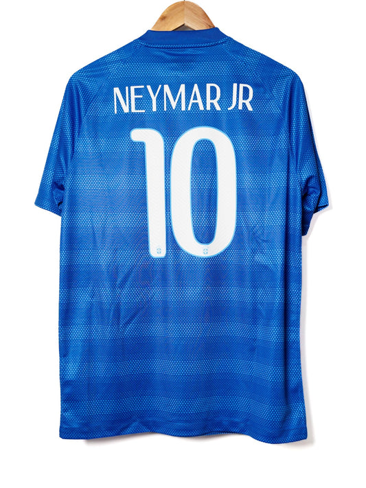 Brazil Away Shirt 2014/15 Neymar Jr 10 (M)