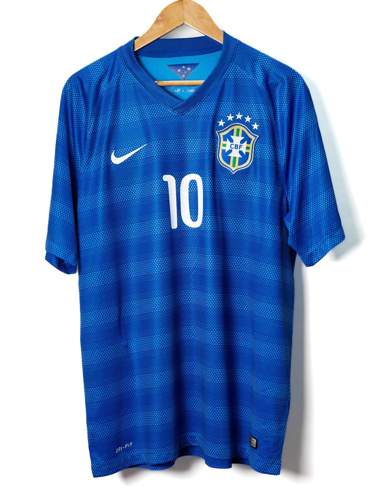 Brazil Away Shirt 2014/15 Neymar Jr 10 (XL)