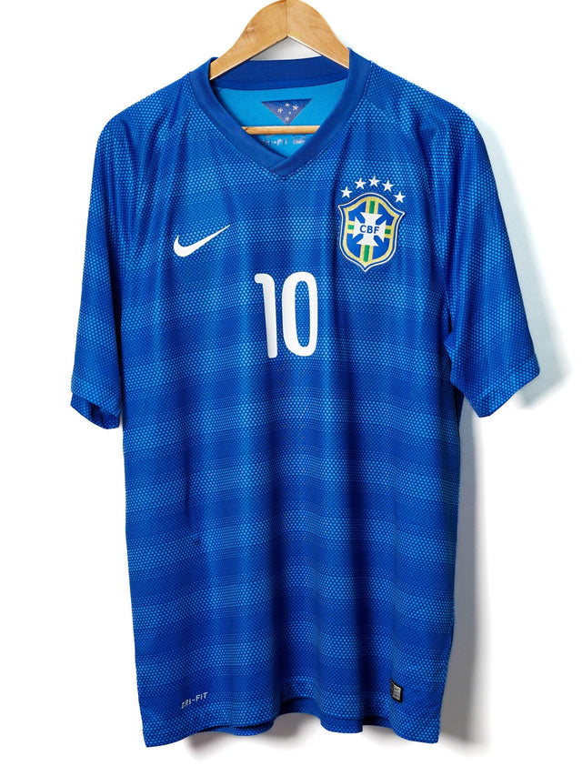 Brazil Away Shirt 2014/15 Neymar Jr 10 (XL)