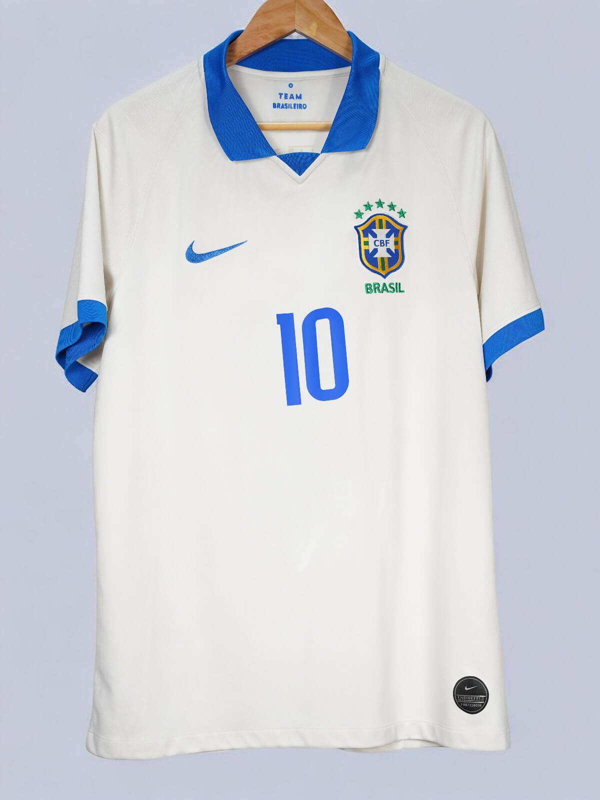 Brazil Away Shirt 2019/20 Neymar 10 (L)