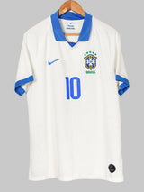 Brazil Away Shirt 2019/20 Neymar Jr 10 (L)
