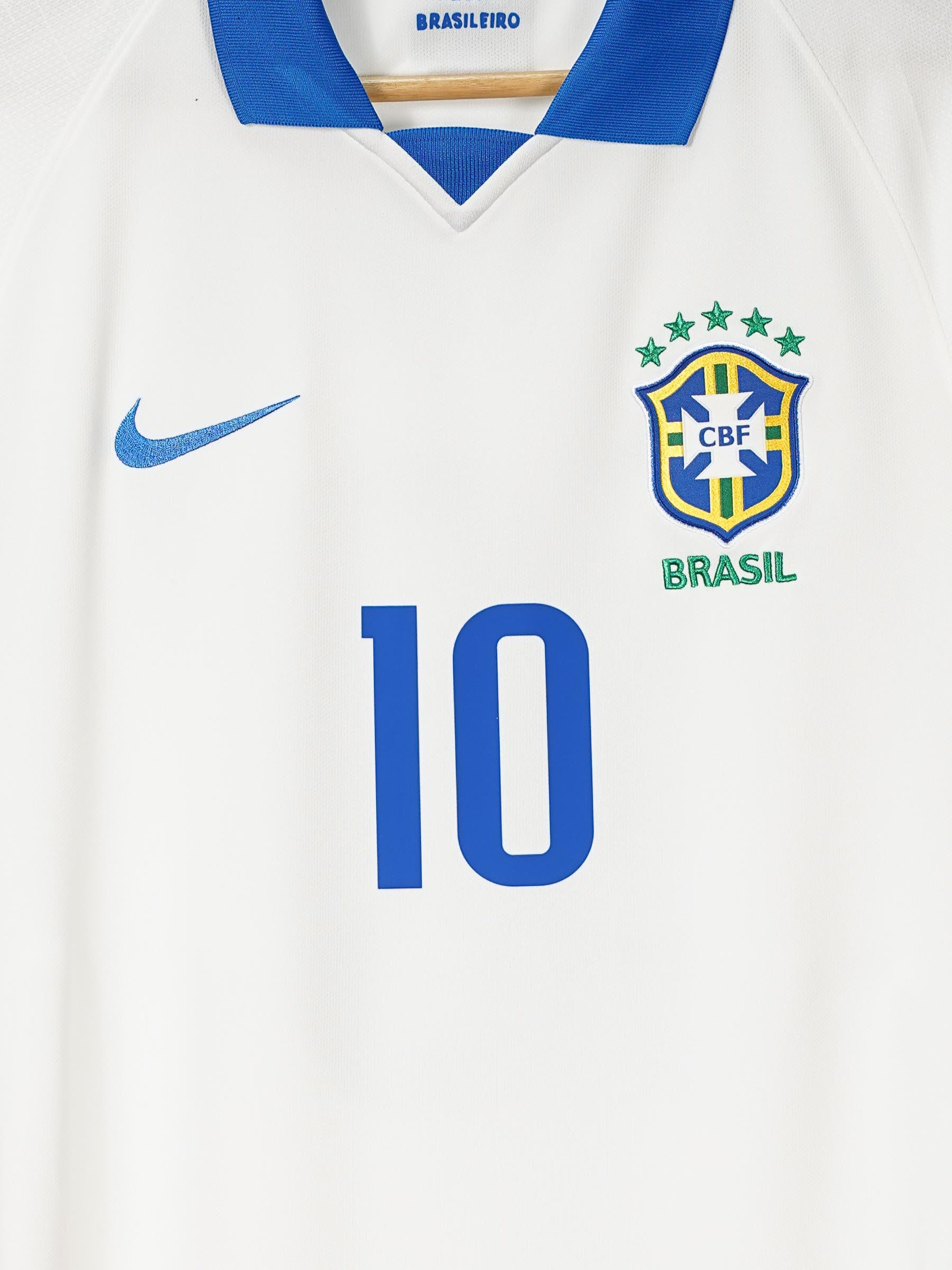 2019/20 Brazil Neymar Jr #10 Away Shirt (M) Nike – First11