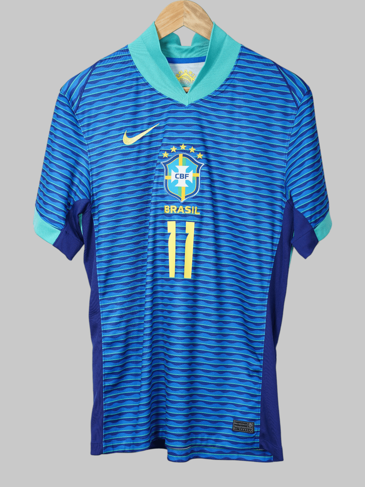 Brazil Away Shirt 2024/25 Raphinha 11 (M)