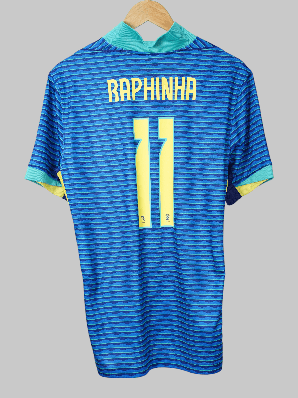 Brazil Away Shirt 2024/25 Raphinha 11 (M)