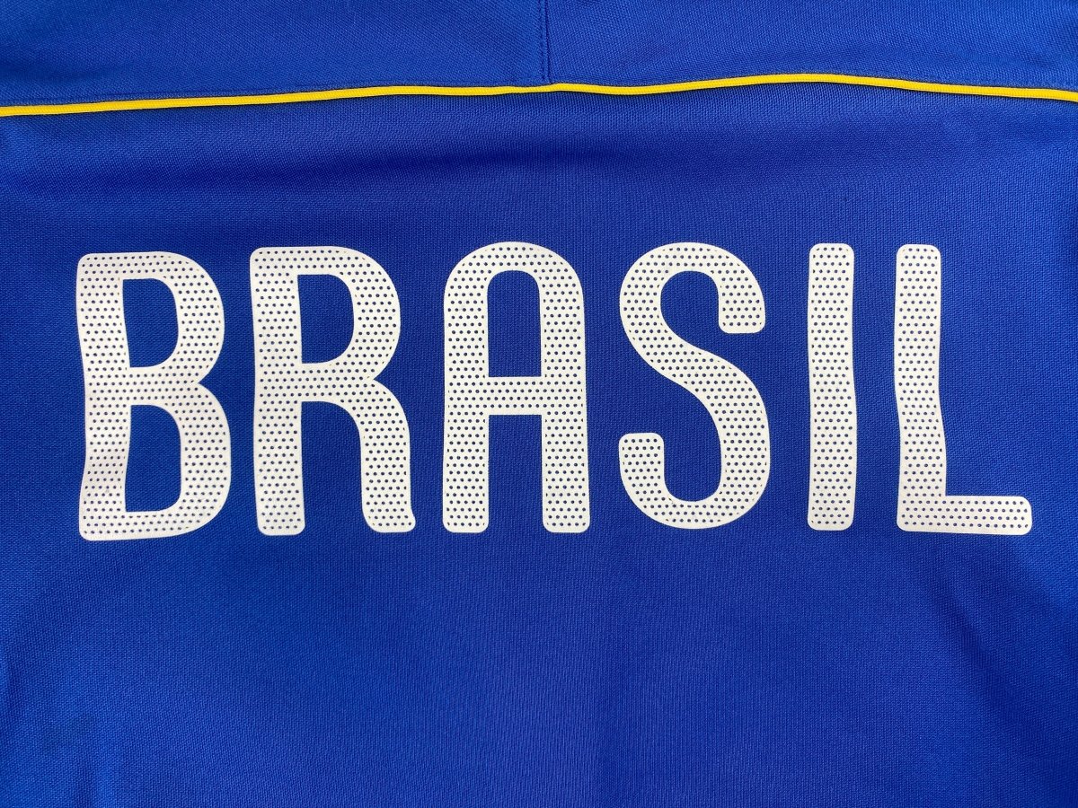 Brazil Away Track Jacket 2010/11 - 9/10 - L