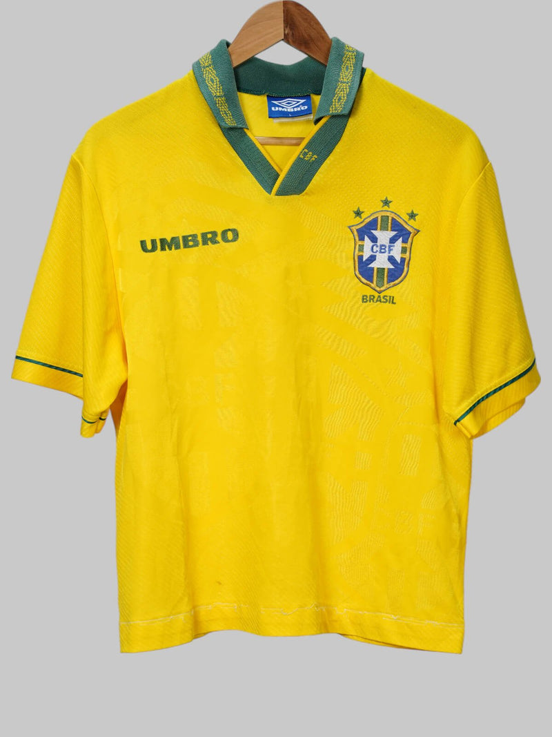 Brazil Home Shirt 1993/94 (Kids L)