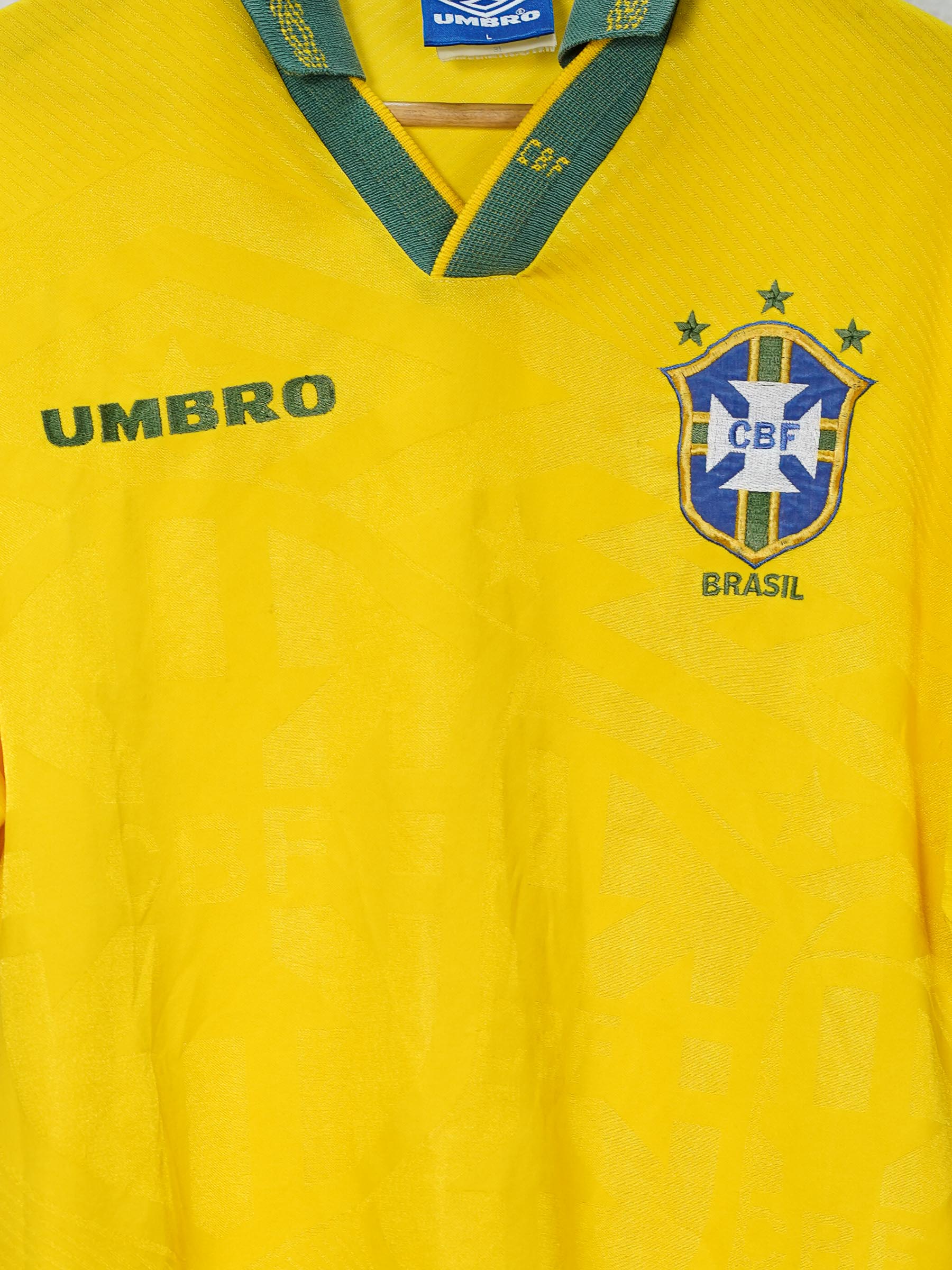 Brazil Home Shirt 1993/94 (Kids L)