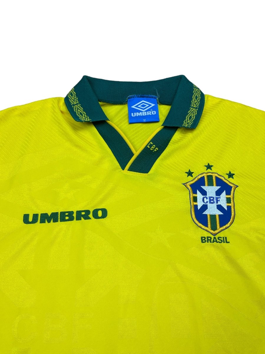 Brazil Home Shirt 1994 - 9/10 - M