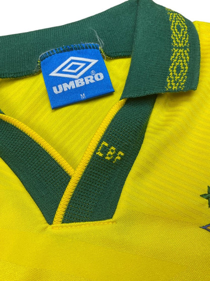 Brazil Home Shirt 1994 - 9/10 - M