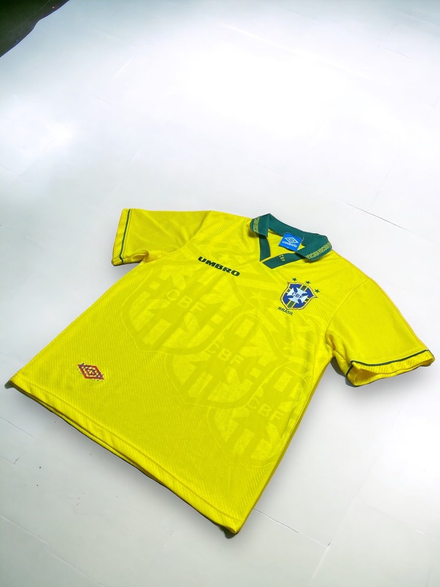 Brazil Home Shirt 1994 - 9/10 - M