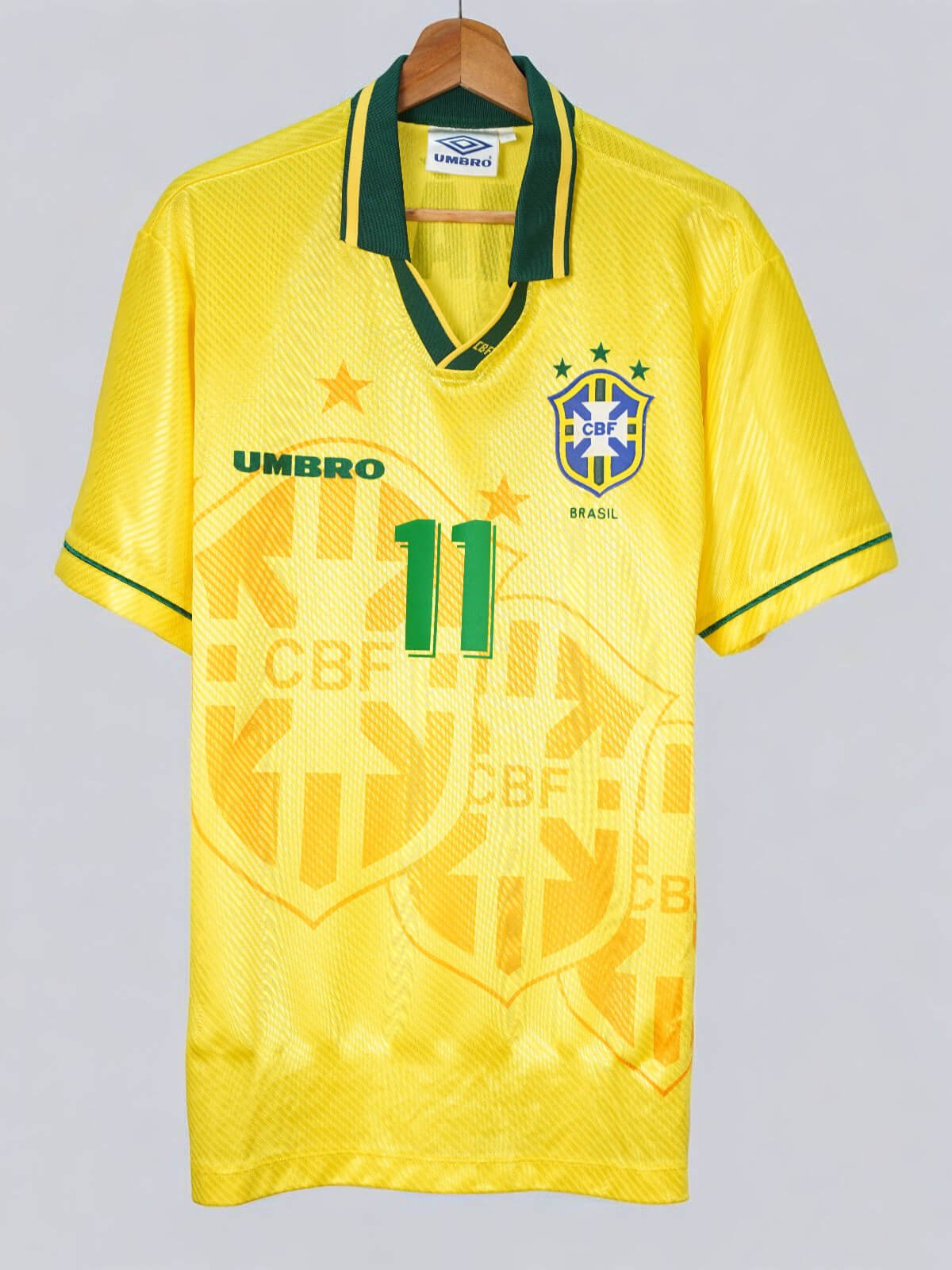Brazil Home Shirt 1994/95 Romario 11 (L)