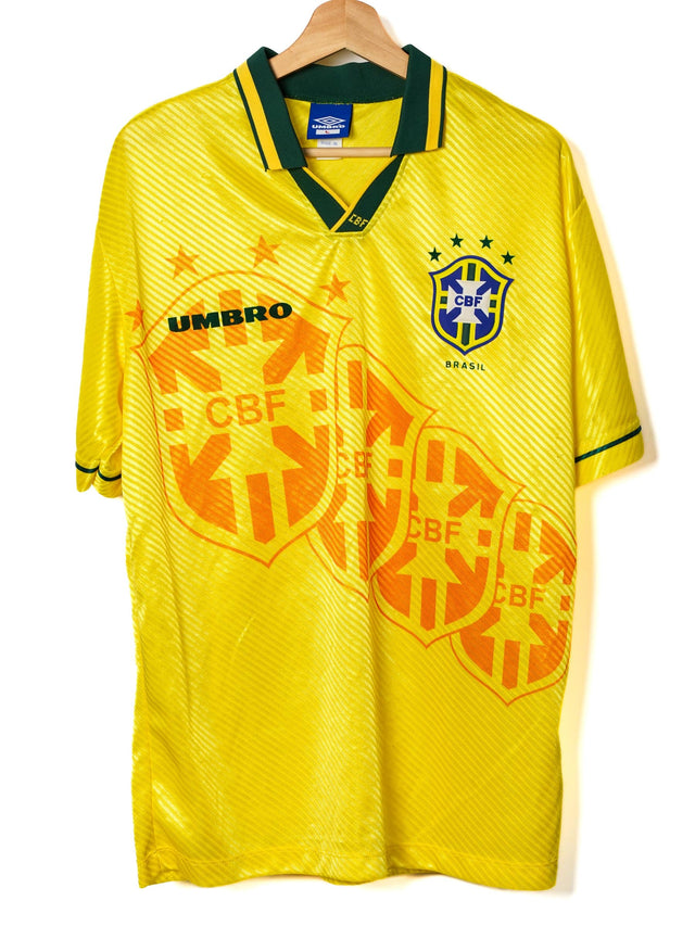 Brazil Home Shirt 1996/97 (L)