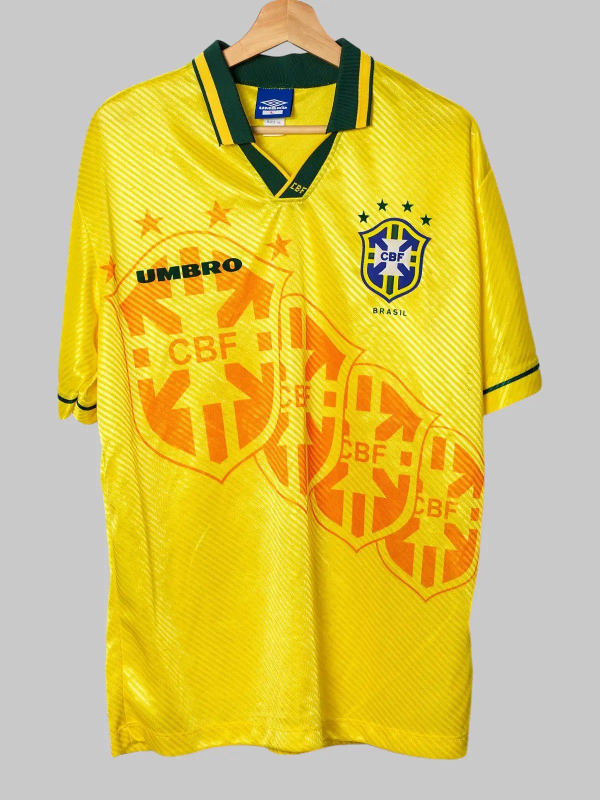 Brazil Home Shirt 1996/97 (L)