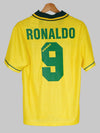 Brazil Home Shirt 1996/97 Ronaldo #9 (S)