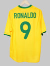 Brazilië thuisshirt 2000/2 <tc>Ronaldo</tc> #9 (M)