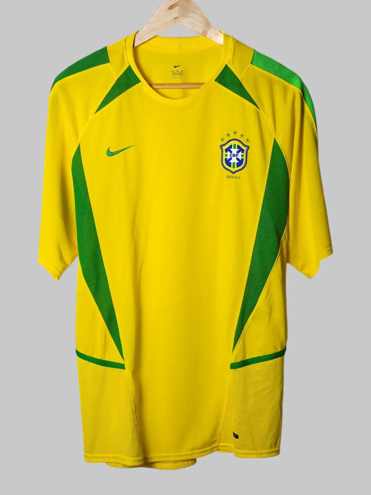 Brazil Home Shirt 2002/3 (M)