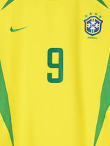 Brazil Home Shirt 2002/3 Ronaldo #9 (L)