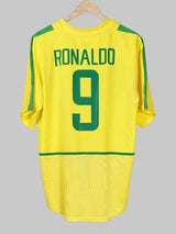 Brazil Home Shirt 2002/3 Ronaldo #9 (L)